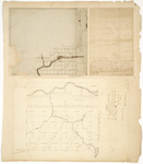 Page 19. Plan of Township 17 Range 7 (Wallagrass); Plan of Township 13 Range 4 (Wade); Plan of Township 1 Range 6 by John Webber and Thomas Sawyer