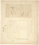 Page 24. A Plan of a half Township of Land No. 11 in the County of Washington; Plan of Township L in the Second Range of Townships, WELS. by Lore Alford and Samuel Cook