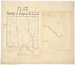 Page 26. Plan of Township 1 Range 2 WELS; Plan of Township No. 13 in the 6th Range WELS by Noah Barker and Lore Alford