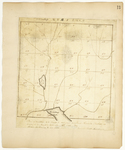 Page 13.  Plan of Township Number 3 Range 4 West from Bingham's Kennebec Purchase as surveyed in August and September A.D. 1835.