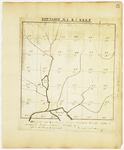 Page 21.  Plan of Township Number 3 Range 4 west from Bingham's Kennebec purchase as surveyed in August and September A.D. 1835.