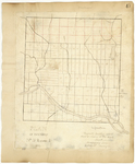 Page 40.  Plan of Township 13 Range 3, 1855.