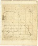 Page 41. Plan of Township Letter D, Second Range West from the East line of the State as surveyed A.D. 1835. by Thomas Sawyer Jr.
