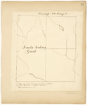 Page 57.  A Plan representing Township Number 16 Range 3 WELS as divided in October 1849.