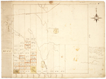 Page 09. This plan represents Township No. 2 belonging to the first range, north of the Bingham Million Acres East of Penobscot River and an allotment made by George H. Moore in the year 1824. by James Fish