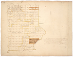 Page 14.  This Plan represents the survey & allotment of Township No. 10 and the half Township No. 11 in the County of Washington; 1824