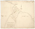 Page 29. This plan represents the land between Raymond & Standish assigned to Maine by the Commissioners under the Act of Separation. 1824 by Zachariah Leach and James Irish