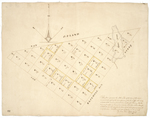 Page 33.  This plan represent the NE section of the Town of Penobscot annexed to the report of the Commissioners of the Land Office the claims submitted to their decision pursuant to a resolve of 17 February 1819.