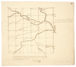 Page 48. Plan of Township No. 6, Range 9 west from the east line of the State as surveyed in the fall of A.D. 1834 by Isaac L. Small, Silas Barnard, and Caleb Leavitt