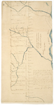 Page 51.  This plan of a tract of land beginning four miles North of the Monument at the headwaters of the River St. Croix & thence running due north on the boundary line betwixt the United States and the Province of New Brunswick
