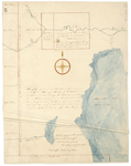Page 57. Township of land surveyed for the Maine Literary & Theological Institution and one third of a township for the inhabitants of the town of Pittston by John Neal