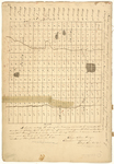 Page 13.  Plan and survey of township number four in the second range of Townships north of Bingham's Million acres.