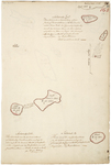 Page 56. Survey of Islands B, C, D, L, and O in Township 6 (Moose Neck). by Rufus Putnam