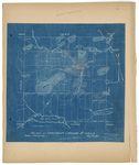 Page 09.5. Plan of Township 1 Range 12 WELS by Great Northern Paper Company Department of Land Surveying