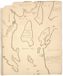 Page 14. Plan of Frenchboro and Blue Hill Bay islands, 1785 by Rufus Putnam