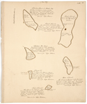 Page 16. Plan of Robertson's, Beach, Robertson's Bar, Moose, Ship, and Island D in Blue Hill Bay, 1785 by Rufus Putnam, Samuel Titcomb, and John Matthews