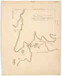 Page 23. Plan of Trenton surveyed by Jones and Frye 1763, corrected and the Islands surveyed by and under the instruction of Rufus Putnam 1785. by Rufus Putnam