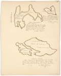 Page 39. Plan of Roque Island and Islands B, C, and D, 1785 by Jonathan Stone and Rufus Putnam