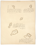 Page 40. Plan of islands near Jonesport, including English, Ragged, and Kennebec Islands, and Islands F, G, and H. by Rufus Putnam and Jonathan Stone