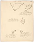 Page 42. Plan of Buck Harbour Neck, Bar Island, Fosters Island, Ram Island, and Camp Island in Machias Bay. by Rufus Putnam, Jonathan Stone, and Samuel Titcomb