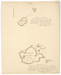 Page 45.  Plan of Chancys Island and Sebohegonet or Crop Island in Machias Bay, 1785