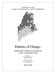 Patterns of Change : Three Decades of Change in LURC's Jurisdiction by Planning Decisions, Inc and Alison Truesdale