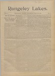 Rangeley Lakes: Vol. 1 Issue 1 - May 30, 1895