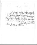 Land Grant Application- Arbuckle, Samuel (Beverly, MA) by Samuel Arbuckle and Abigail Roberts Arbuckle