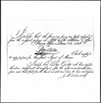 Land Grant Application- Castor, Dyer (Lincoln County)