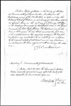 Land Grant Application- Clark, William (Sherburn)