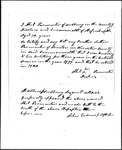 Land Grant Application- Parmenter, Abel (Sudbury) by Abel Parmenter