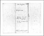 Land Grant Application- Douglass, John (Denmark) by John Douglass