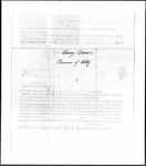 Land Grant Application- Dow, Joseph (Standish) by Joseph Dow and Lucy Dow