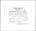 Land Grant Application- George, Francis (Leeds) by Francis George