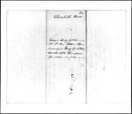 Land Grant Application- Hall, Luther (Brunswick) by Luther Hall and Elizabeth Hall
