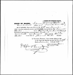 Land Grant Application- Hicks, Samuel (Portland) by Samuel Hicks and Clarissa Hicks