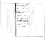 Land Grant Application- Hobbs, Josiah (Falmouth)