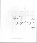 Land Grant Application- Huston, John (Sanford)