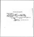 Land Grant Application- Ridley, George (Bowdoin)