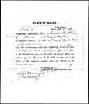 Land Grant Application- Smith, Samuel (Monroe)
