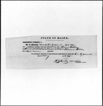 Land Grant Application- Stevens, Samuel (Mercer) by Samuel Stevens and Amey Stevens