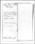Land Grant Application- Thayer, Peter (Oxford)