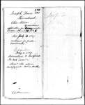 Land Grant Application- Town, Joseph (Alfred) by Joseph Town