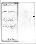 Land Grant Application- Vance, William (Readfield) by William Vance