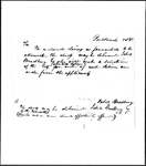 Land Office Correspondences  (April 1835)