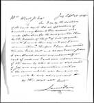 Land Office Correspondences  (September 1835)