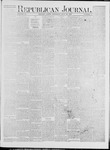 Republican Journal: Vo. 43, No, 3 - July 25,1872