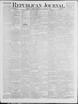 Republican Journal: Vol. 45, No. 6 - August 13,1874