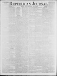 Republican Journal: Vol. 46. No. 1 - July 08,1875