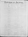 Republican Journal: Vol. 47, No. 20 - November 16,1876